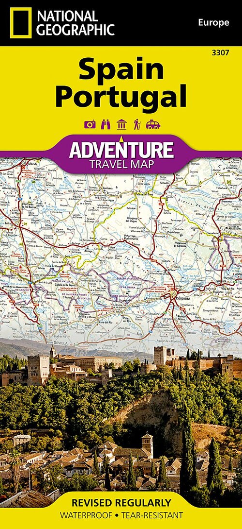 National Geographic Adventure Map - Spain and Portugal