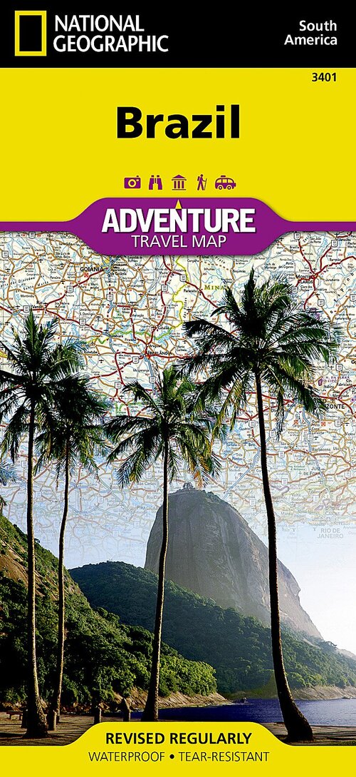 National Geographic Adventure Map Brazil