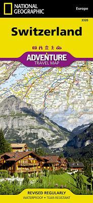 Map-Switzerland Adv Travel Map