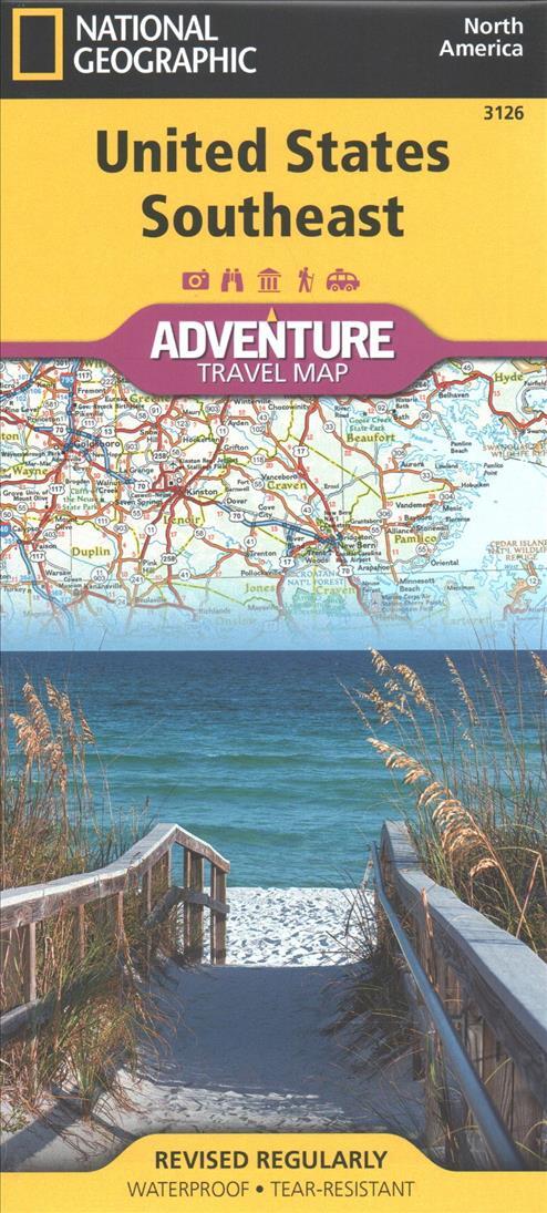 United States, Southeast Adventure Map