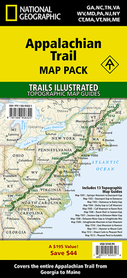 Map-Appalachian Trail Map Pack