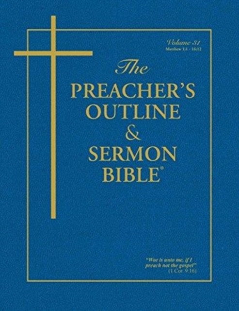 Preacher's Outline & Sermon Bible-KJV-Matthew 1