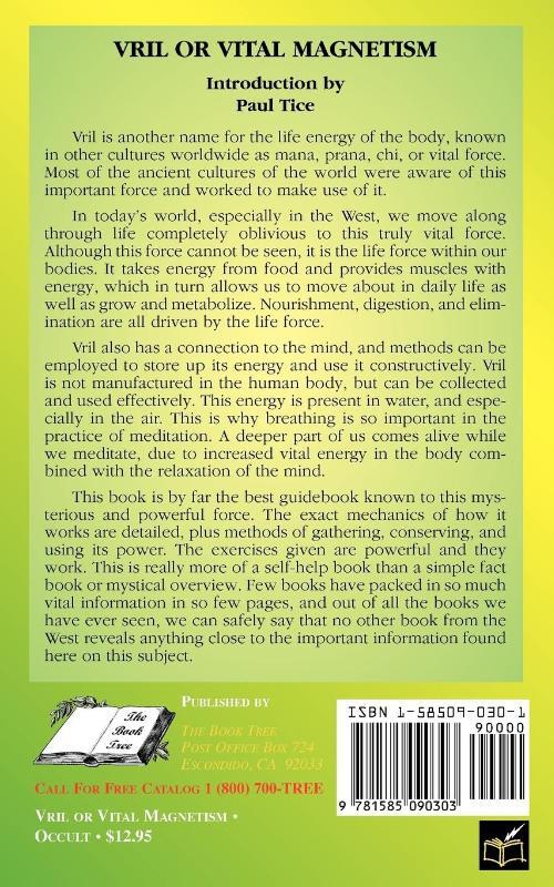 Vril or Vital Magnetism