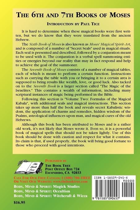 The 6th and 7th Books of Moses