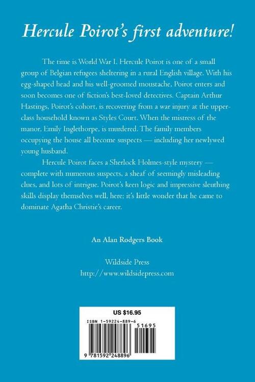 The Mysterious Affair at Styles by Agatha Christie, Fiction, Mystery & Detective