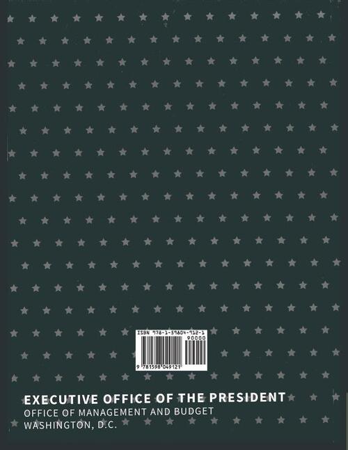 Budget of the United States, Fiscal Year 2020