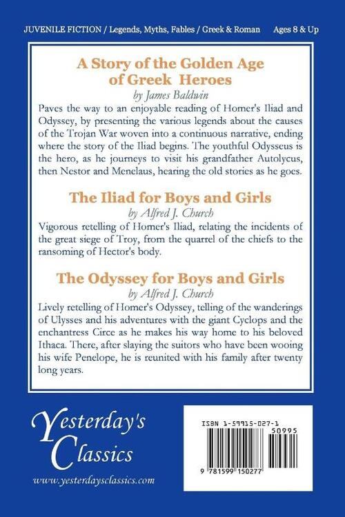 The Iliad for Boys and Girls