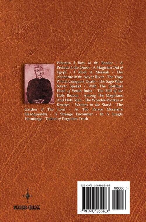 A Search in Secret India