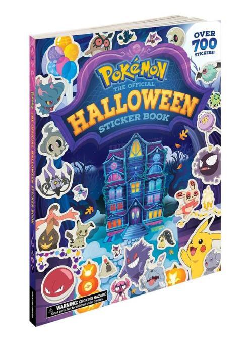 Pikachu Press: Pokémon Halloween: The Official Sticker Book
