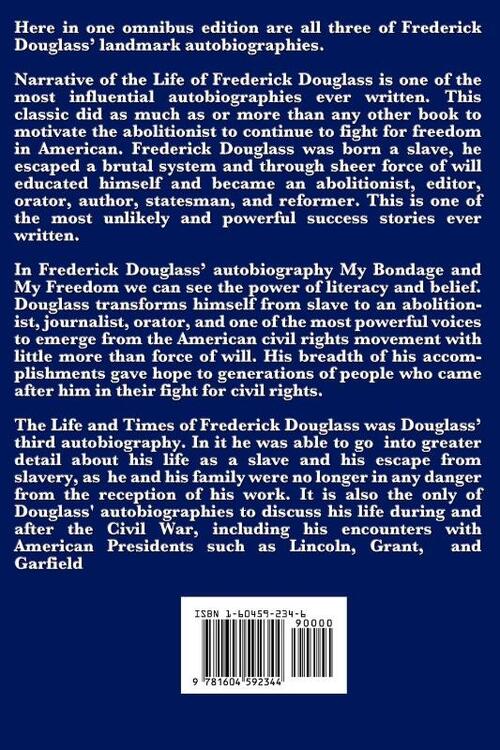 The Complete Autobiographies of Frederick Douglas (An African American Heritage Book)