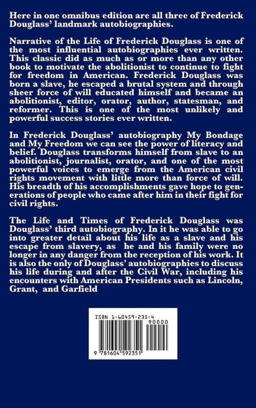 The Complete Autobiographies of Frederick Douglas (an African American Heritage Book)