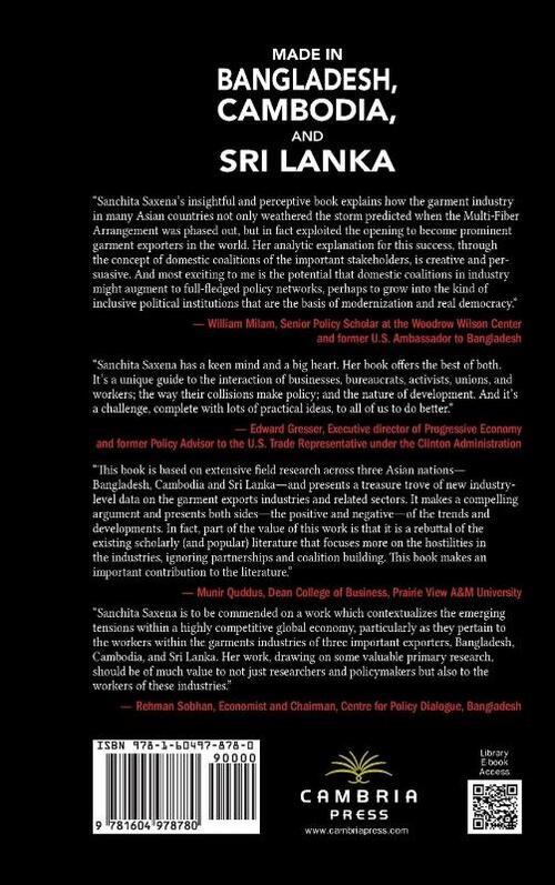 Made in Bangladesh, Cambodia, and Sri Lanka