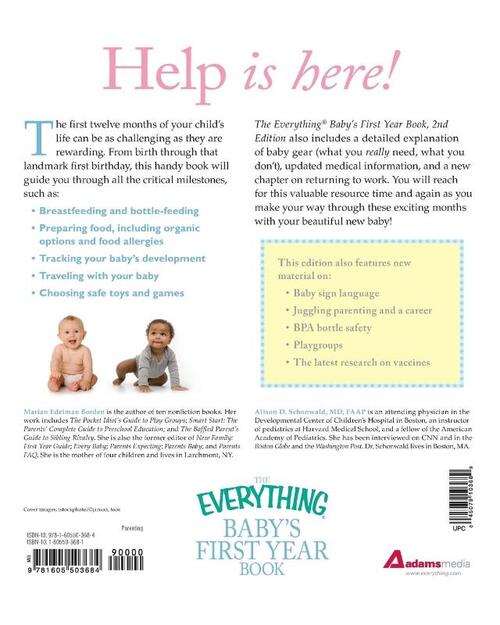 The "Everything" Baby's First Year Book