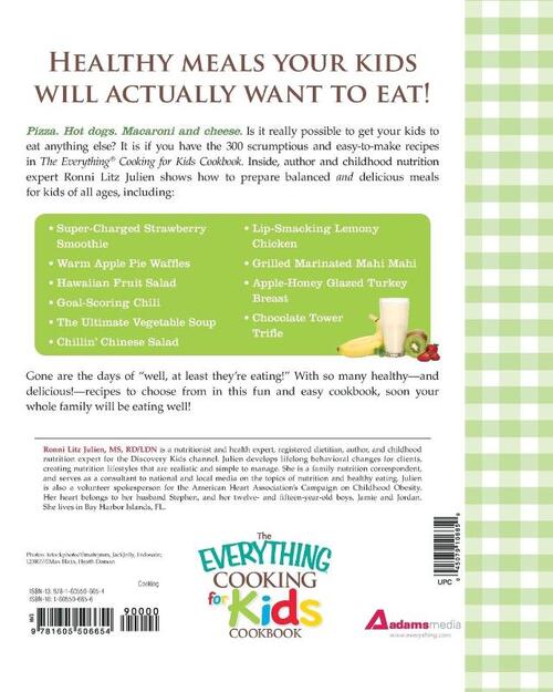 The "Everything" Cooking for Kids Cookbook