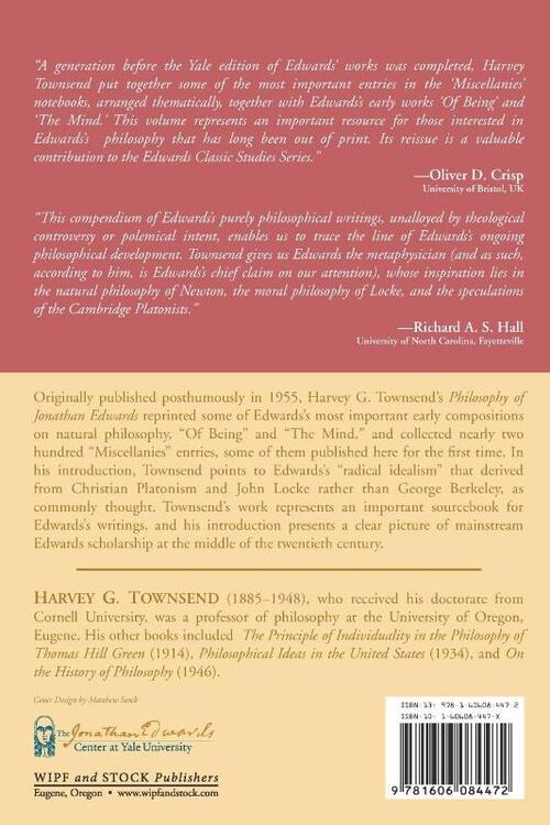 The Philosophy of Jonathan Edwards