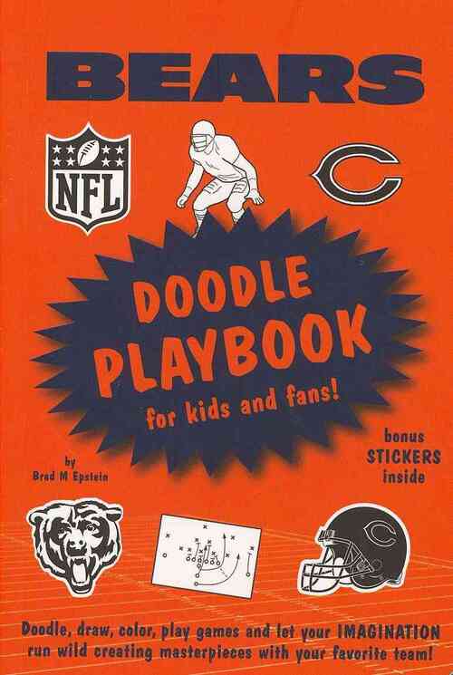 Chicago Bears Doodle Playbook: For Kids and Fans!