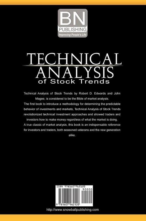 Technical Analysis of Stock Trends by Robert D. Edwards and John Magee