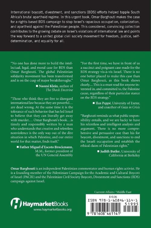 Boycott, Divestment, Sanctions