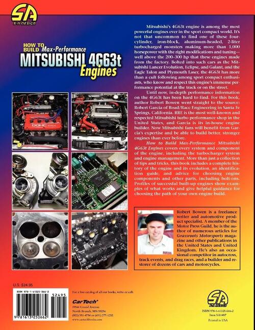 How to Build Max-Performance Mitsubishi 4g63t Engines