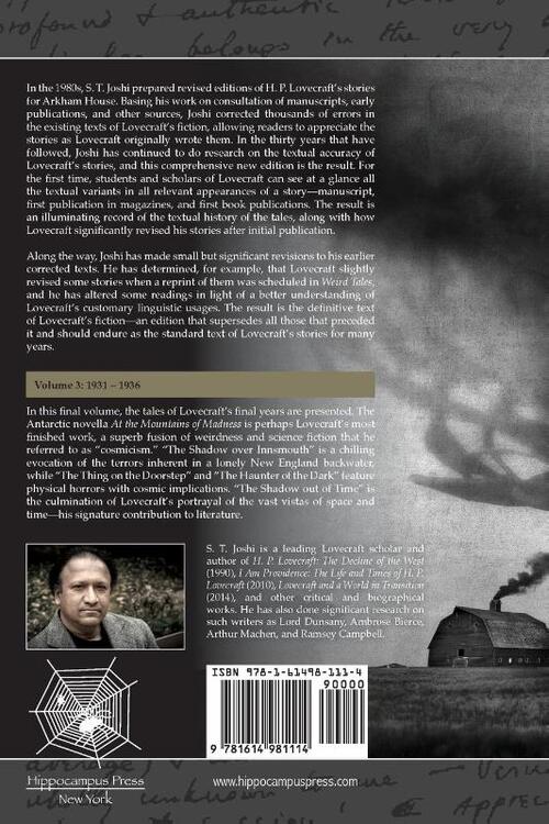 H.P. Lovecraft: Collected Fiction, Volume 3 (1931-1936)