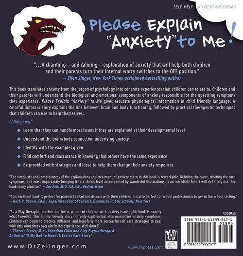 Please Explain Anxiety to Me! Simple Biology and Solutions for Children and Parents