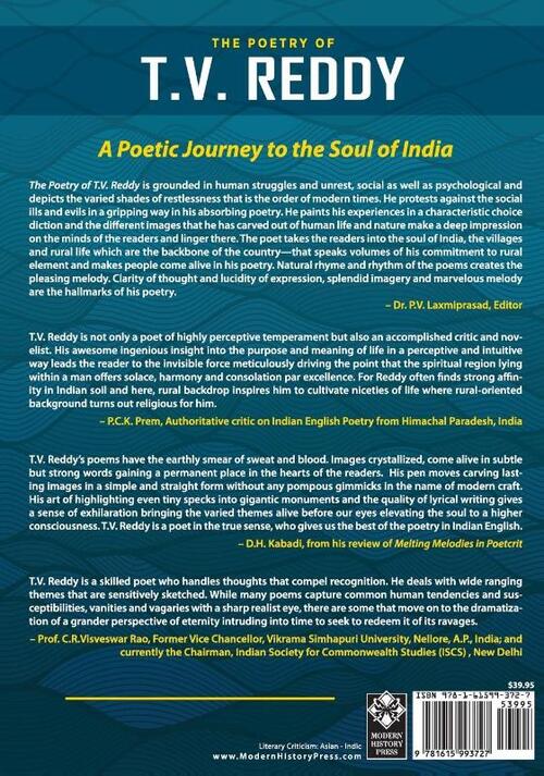 The Poetry of T.V. Reddy