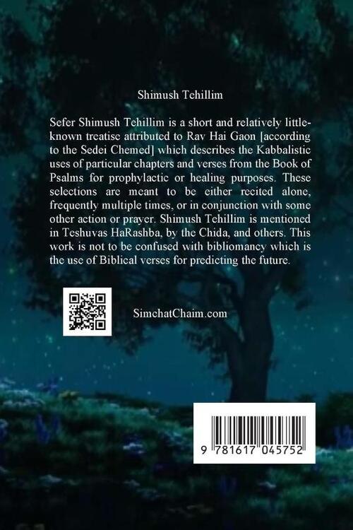 Tehillim - Book of Psalms With Shimush Tehillim