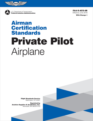 Airman Certification Standards: Private Pilot - Airplane (2024): Faa-S-Acs-6b