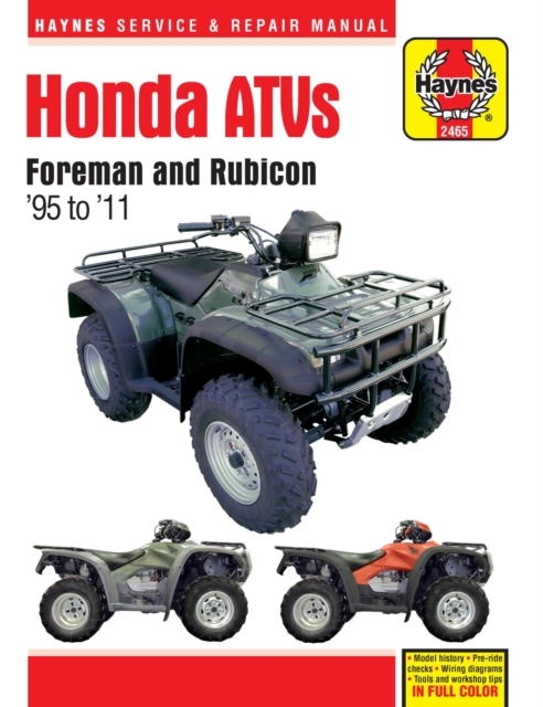 Honda Foreman ATV (95 -11)