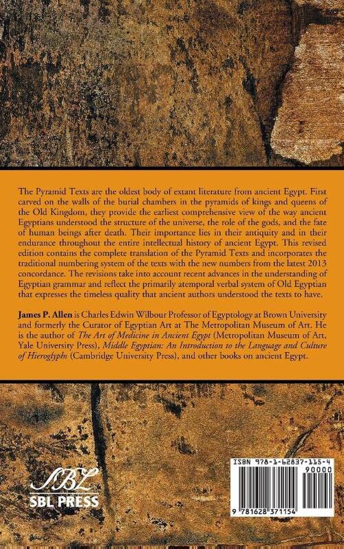 The Ancient Egyptian Pyramid Texts