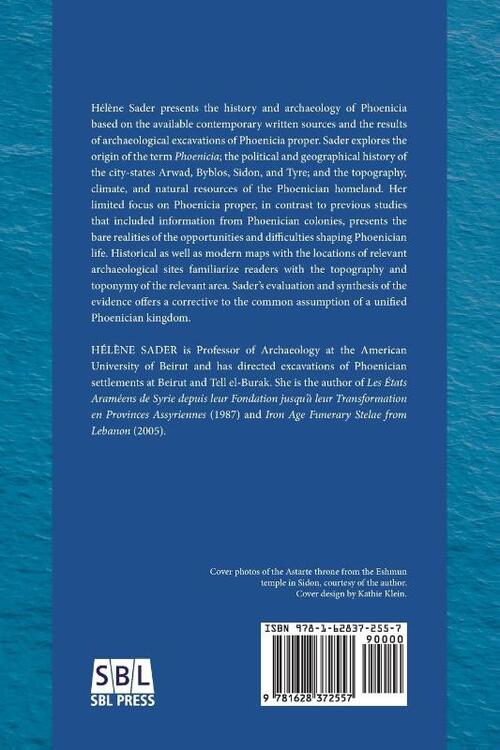 The History and Archaeology of Phoenicia