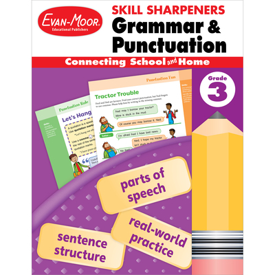 Skill Sharpeners: Grammar & Punctuation, Grade 3 Workbook