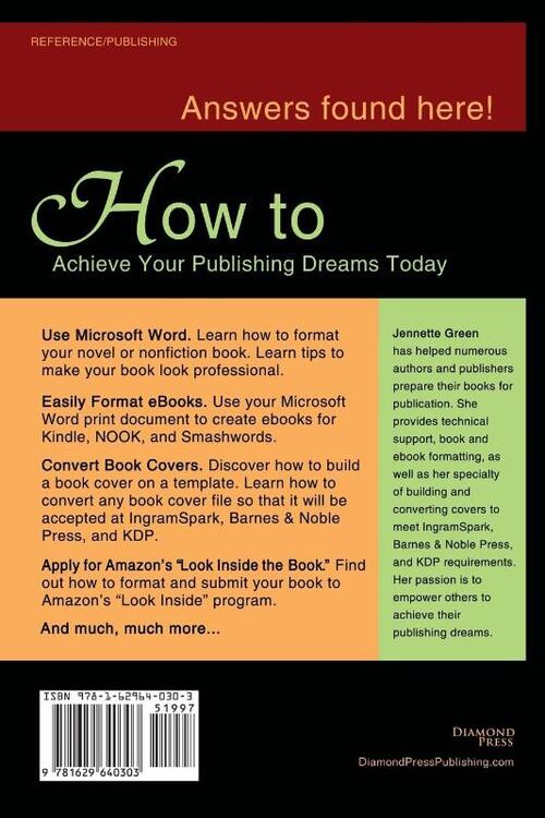 Book Formatting for Self-Publishers, a Comprehensive How-To Guide (2020 Edition for PC)