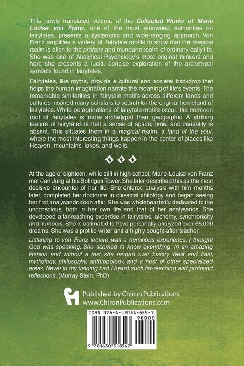 Volume 1 of the Collected Works of Marie-Louise von Franz