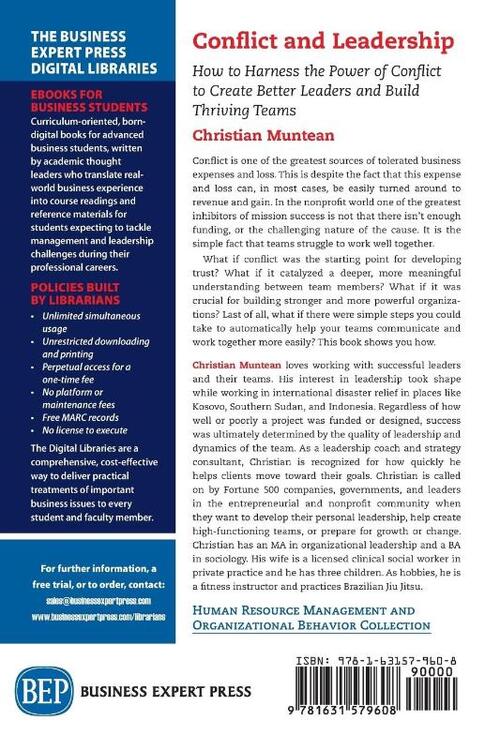 Conflict and Leadership