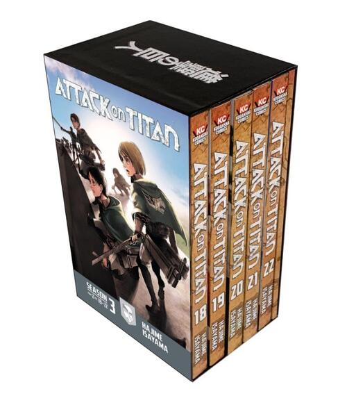 Attack On Titan Season 3 Part 2 Manga Box Set