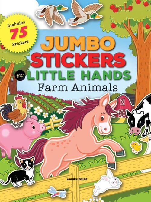 Jumbo Stickers for Little Hands: Farm Animals