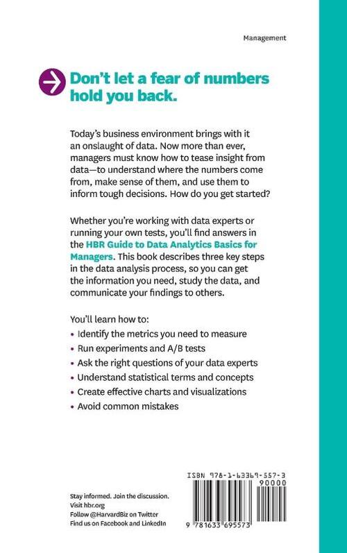 HBR Guide to Data Analytics Basics for Managers (HBR Guide Series)