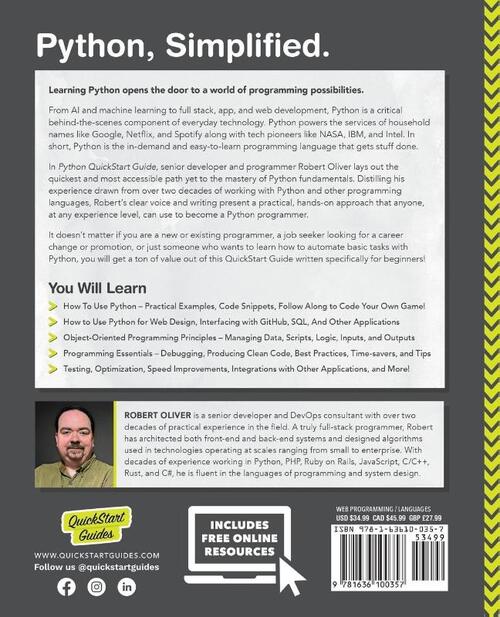 Python QuickStart Guide