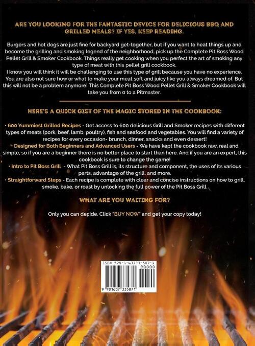 The Complete Pit Boss Wood Pellet Grill & Smoker Cookbook