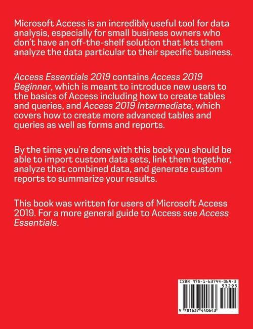 Access Essentials 2019