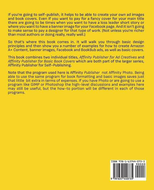 Affinity Publisher for Ads and Covers