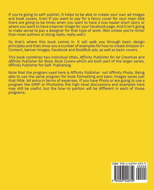 Affinity Publisher for Ads and Covers