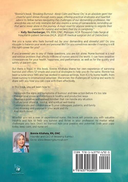 BREAKING BURNOUT Keep Calm and Nurse On