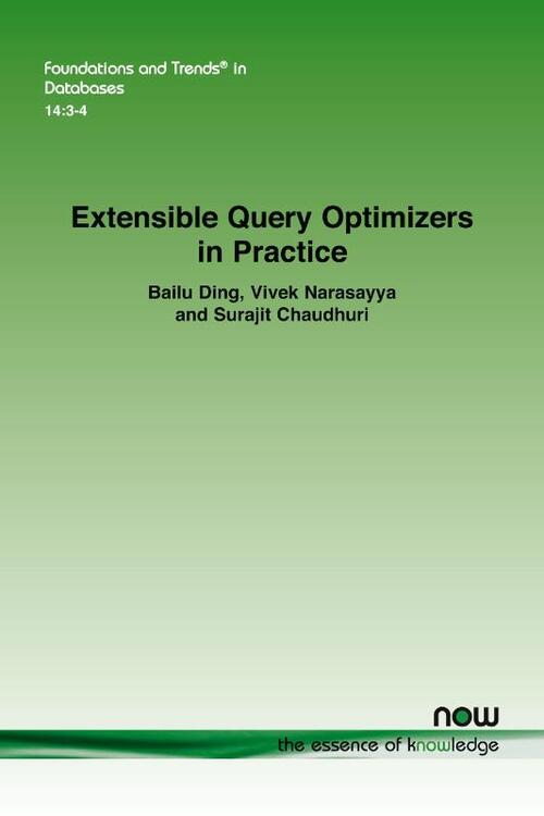 Extensible Query Optimizers in Practice