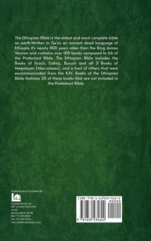Books Of The Ethiopian Bible Hardcover