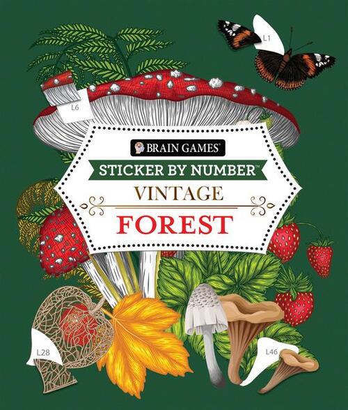 Publications International Ltd: Brain Games - Sticker by Num