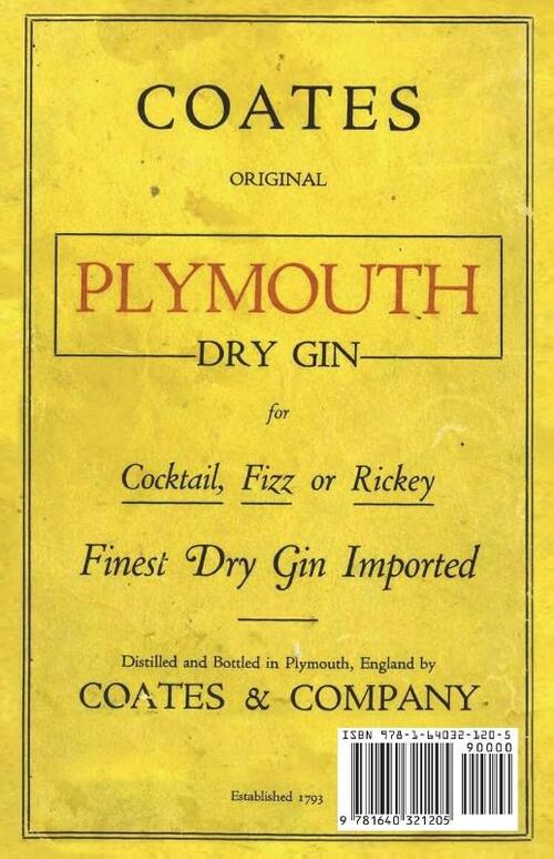 Boothby's World Drinks And How To Mix Them 1907 Reprint