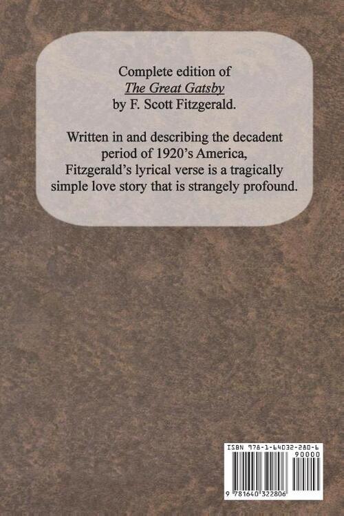 The Great Gatsby