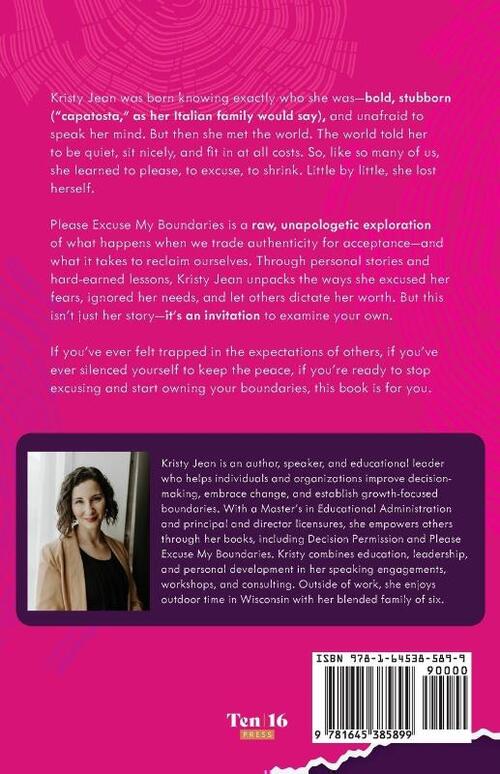 Please Excuse My Boundaries